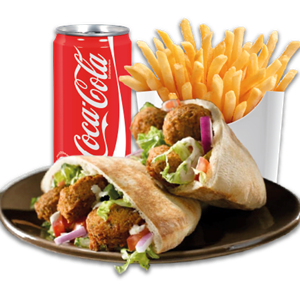 Menú Kebab Falafel