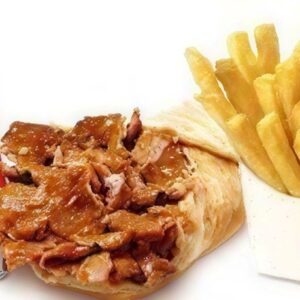 Menú Durum Doble Solo Carne De Pollo