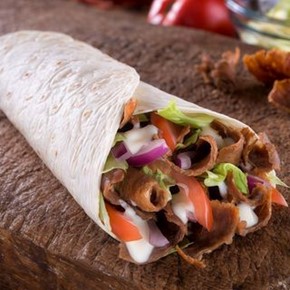 Kebab Doble Con Queso